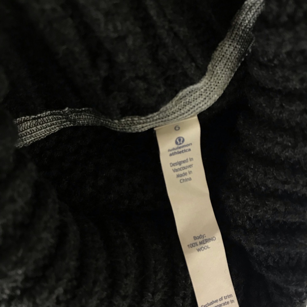Lululemon NWT Karma Kurmasana knit wool sweater 6 - Picture 6 of 8